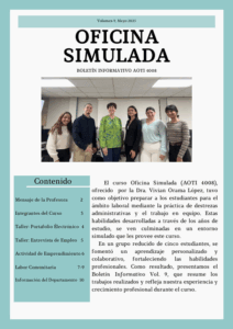 Portada Boletín Informativo Oficina Simulada 2025